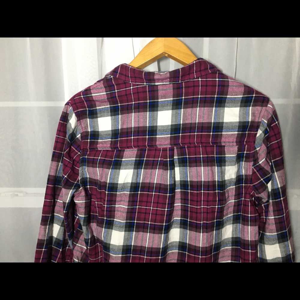 Beach lunch lounge Flannel Shirt Size Medium - Picture 5 of 7